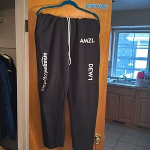 Amazon Logistics Amzl Black Sweatpants XL